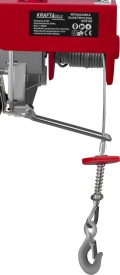Troliu electric KraftDele KD2192 230V 1350W, capacitate ridicare 500/1000 kg, cu telecomandă și cablu de oțel - Img 5