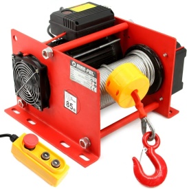 Troliu electropalan cu cablu 30m MAR-POL M80787 – 500/999kg, motor inducție, dublă ventilare, cablu 6mm