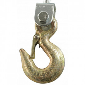 Troliu manual 2 tone cablu 2.5m 4.5mm winch VERKE V87255 - Img 4