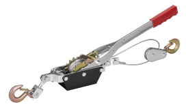 Troliu manual cu cablu 2T KraftDele KD1118, cu mecanism cu clichet, pentru tractare, tensionare și deplasarea sarcinilor grele - Img 2