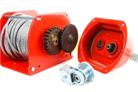Troliu manual cu sufă 500kg MAR-POL M80745 – lungime cablu 40m, diametru 6.3mm, cârlig cu siguranță - Img 10