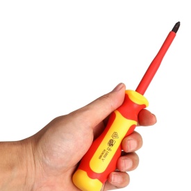 Trusă de scule izolate pentru electricieni KraftDele KD5970 – 11 piese, Protecție 1000V VDE, Oțel CrV, Husă inclusă - Img 8