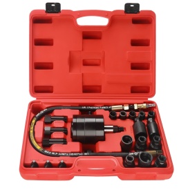 Trusă extractoare pneumatică pentru injectoare KraftDele KD12533 – 21 piese, Bosch/Delphi/Siemens/Denso, 5-8 bar, Valiză transport - Img 2