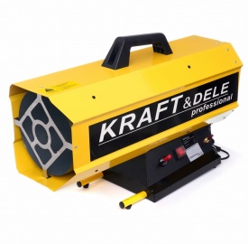 Tun de căldură pe gaz KraftDele KD11736, 60 kW, cu reductor și furtun, pentru încălzire rapidă în ateliere, hale și șantiere - Img 4