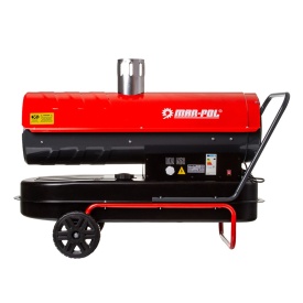 Tun de căldură pe motorină 40kW MAR-POL M80935 – evacuare gaze (horn), termostat digital, rezervor 56L, debit aer 600 m³/h - Img 12