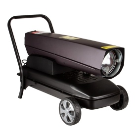 Tun de căldură pe motorină 63kW Koliber MAR-POL M80971 – termostat digital, rezervor 50L, volum încălzit 1300 m³, mobil