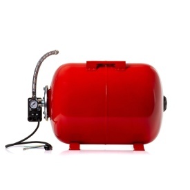 Vas hidrofor cu membrană EPDM 50L Mar-Pol, orizontal, set pentru pompe de presiune, presiune maximă 6 bar - Img 2