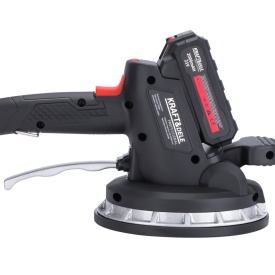 Ventuză vibratoare pentru montaj plăci ceramice 21V 2Ah KraftDele KD10458, cu acumulator și reglaj al vibrației - Img 3