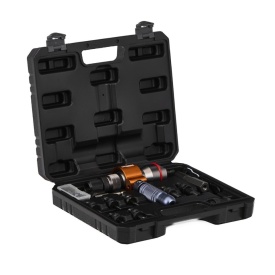 Adaptor nituitor 3 în 1 pentru bormașină/șurubelniță KraftDele KD5470, pentru nituri și piulițe nituibile, cu set capete - Img 2