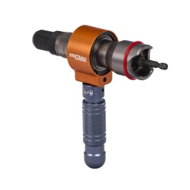 Adaptor nituitor 3 în 1 pentru bormașină/șurubelniță KraftDele KD5470, pentru nituri și piulițe nituibile, cu set capete - Img 12