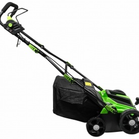 Aerator și scarificator electric KraftDele KD5427, 2400W, 32 cm, colector 40L, reglaj adâncime pentru întreținerea gazonului - Img 7