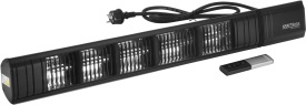 Aerotermă electrică de perete KraftDele KD6500, 3000W, cu telecomandă, timer 0-24h și 9 trepte de încălzire - Img 4
