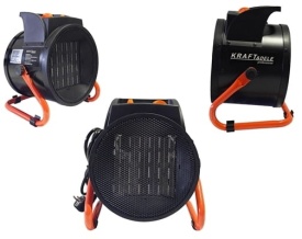 Aerotermă electrică KraftDele KD11728, 3,5 kW, 230V, cu ventilator și termostat, pentru garaj, atelier și spații închise - Img 8