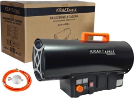 Aerotermă pe gaz LPG 45 kW KraftDele KD11706 cu termostat și afișaj digital, pentru încălzirea spațiilor medii și mari - Img 10