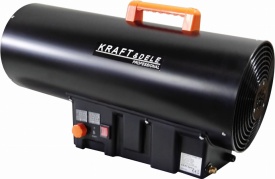 Aerotermă pe gaz LPG 60 kW cu termostat și afișaj KraftDele KD11702 pentru hale, ateliere și spații de lucru mari - Img 2