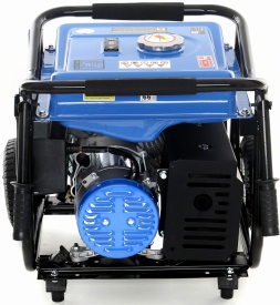 Agregat de curent monofazat KraftDele KD142, 3000 W, 230 V și 12 V, motor 4 timpi, cu roți transport - Img 3