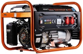 Agregat de curent monofazat KraftDele KD160, 3500W, 230V/12V, pornire manuală, rezervor 15L