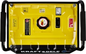 Agregat de curent pe benzină KraftDele KD148, 3500W, 230V/12V, generator monofazat pentru alimentare de rezervă - Img 8