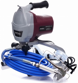 Agregat de vopsit hidrodinamic KraftDele KD1747, 1500W, 206 bar, cu pistol și furtun de aspirare