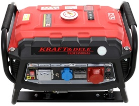 Agregat generator curent trifazat KraftDele KD137, 3000W, 230V/380V/12V, motor 4 timpi 7 KM, rezervor 15L - Img 9