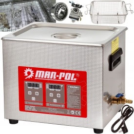 Aparat de curatare cu ultrasunete 400W 10L MXM90076 - Img 1