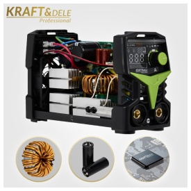 Aparat de sudură invertor KraftDele KD1784, 330A, MMA și TIG Lift, cu VRD și reglaj 20-330A - Img 11