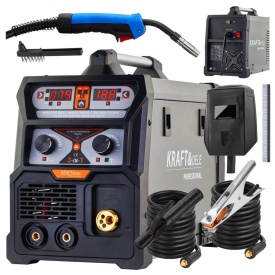 Aparat de sudură invertor KraftDele KD1877 MIG/MAG, MMA și TIG, 230V, 40-250A, cu tehnologie IGBT - Img 2