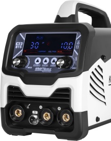 Aparat de sudură invertor KraftDele KD815 MIG FLUX / MMA / TIG 200A, cu afișaj LCD și funcție SYN - Img 3
