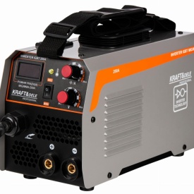 Aparat de sudură invertor MIG/MMA 200A KraftDele KD1788, 2 în 1, compact, pentru oțel și inox
