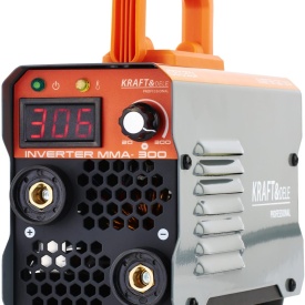Aparat de sudură invertor MMA 300A KraftDele KD1870, IGBT, LCD, compact și ușor pentru lucru în atelier și pe teren