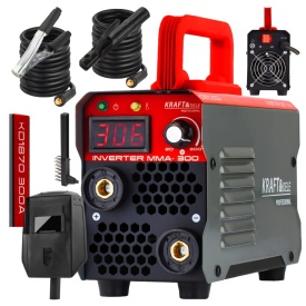Aparat de sudură invertor MMA 300A KraftDele KD1871, IGBT, LCD, compact și ușor pentru oțel, inox și metale neferoase - Img 10