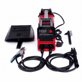 Aparat de sudură invertor MMA KraftDele KD1827, tehnologie IGBT, afișaj LCD, reglaj 20-330A - Img 3