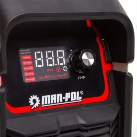 Aparat de sudură invertor MMA Mar-Pol Digital 300A cu tehnologie IGBT, set complet cu cabluri, mască și perie - Img 8