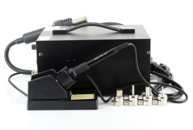 Aparat de sudură pentru plastic KraftDele KD856 5 în 1, cu 4 duze, pentru reparații precise și refacerea pieselor din plastic - Img 4