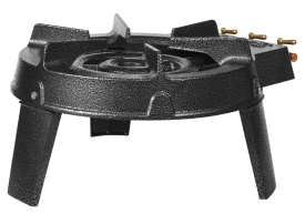 Arzator rotund exterior GPL, pirostrie din fonta, 9.8KW 3 duze KD117851 - Img 9