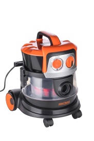 Aspirator industrial fără sac KraftDele KD5149, 2000W, rezervor 9L, sistem ciclonic și 4 capete de curățare - Img 5