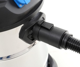 Aspirator industrial umed-uscat KraftDele KD484, 30L, 1400W, cu priză integrată 2000W și rezervor din inox - Img 8