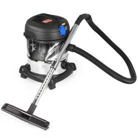 Aspirator industrial umed-uscat Mar-Pol RIPPER 20L cu priză pentru scule electrice, funcție suflare și filtru HEPA Ready - Img 2