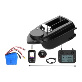 Barca de momeală FLYTEC V030 cu sonar + baterie