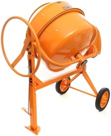 Betonieră electrică KraftDele KD493, 230 L, 1350 W, 230V, cu roți de transport și cuvă din oțel pentru beton, mortar și tencuieli - Img 6