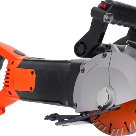 Bruzdoare electrică pentru pereți KraftDele KD1739, 3000W, cu laser, pentru beton, cărămidă și tencuială