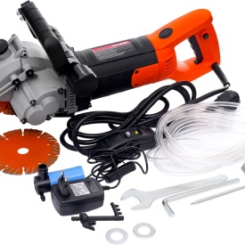 Bruzdoare electrică pentru pereți KraftDele KD1739, 3000W, cu laser, pentru beton, cărămidă și tencuială - Img 2