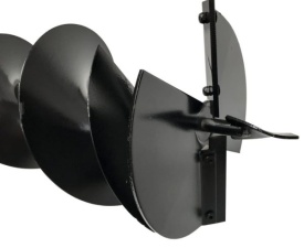 Burghiu pentru motoburghiu 250 x 800 mm MaxRom, din oțel, pentru găuri în sol și lucrări de forare - Img 9