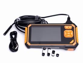 Cameră de inspecție (Endoscop) KraftDele KD10413 – Ecran LCD 4.3", Full HD 1080p, Acumulator 2600mAh, Card SD, 6 LED-uri