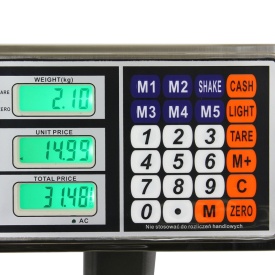 Cantar electronic depozit 300Kg Dakota XM90166 - Img 10