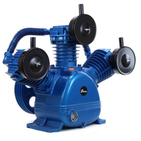 Cap compresor de aer cu 3 pistoane 100mm 1900l/min 11kW 10 bari B-AC3100 – Kraft&Dele