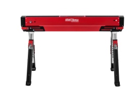 Capră atelier pliabilă KraftDele KD11874 – 700kg/1400kg capacitate, înălțime 63-82cm reglabilă, 8 trepte, antiderapantă, oțel zincat - Img 6