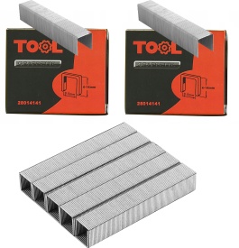 Capsator manual pentru tapițerie VERKE, corp metalic, 4-14 mm, reglaj forță, compatibil capse U/C/T, cu valiză - Img 6