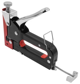 Capsator tapițerie manual metalic VERKE 4-14 mm, cu reglaj al forței de capsare, compatibil cu capse tip U, C și T - Img 7