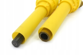 Cardan transmisie PTO Mar-Pol 120 cm, cu prindere frezată și protecție plastic, pentru utilaje agricole - Img 4